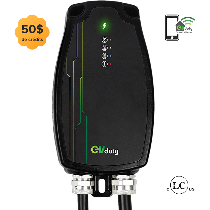 Borne de recharge pour VE EVduty-60 (48A) Smart Home