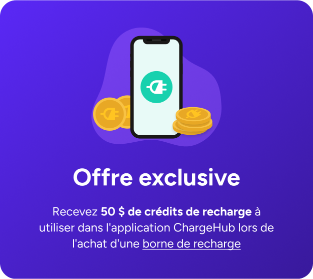 Borne de recharge pour VE FLO X5 Maison