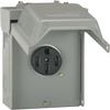 Boîtier + prise extérieure NEMA 14-50R pour borne de niveau 2