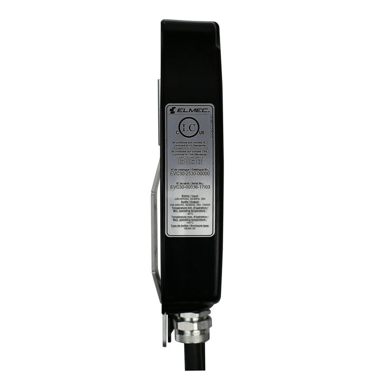 Borne intelligente EVduty-40 Smart-Home pour VÉ par Elmec- NEMA 6-50-recharge_résidentielle-boutique_ChargeHub-Québec_Canada