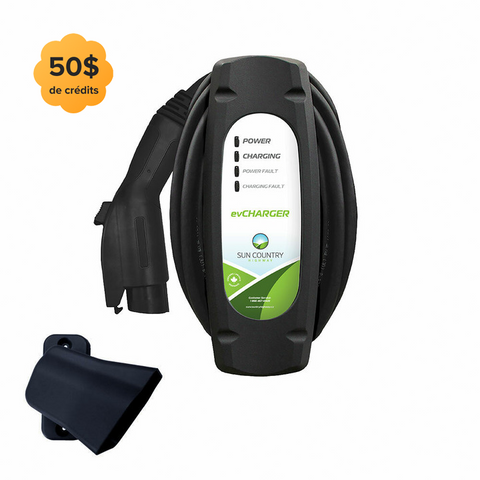 Borne de recharge pour VE Sun Country Highway